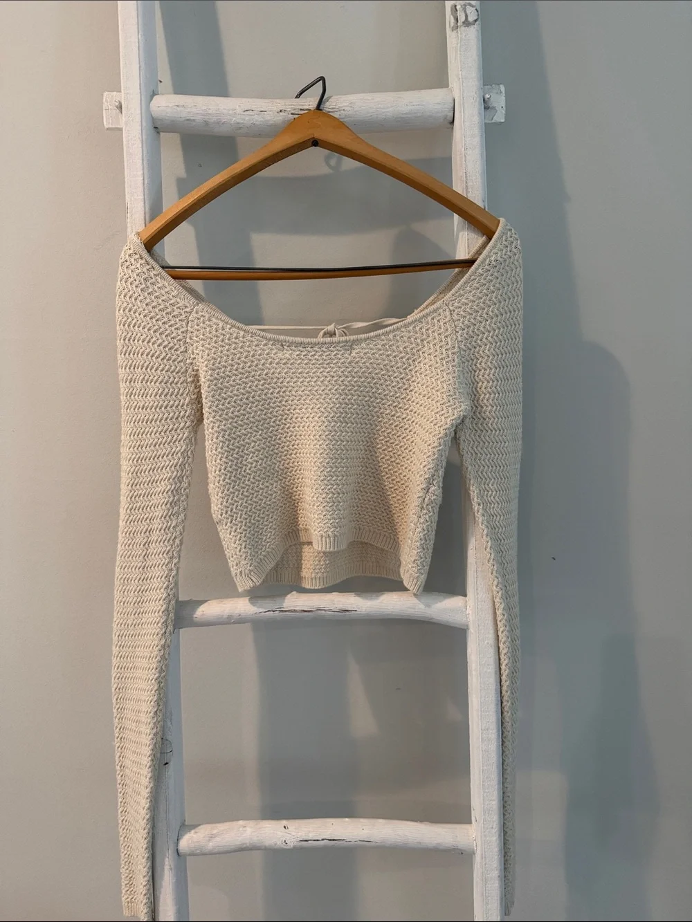 Free People cropped knit